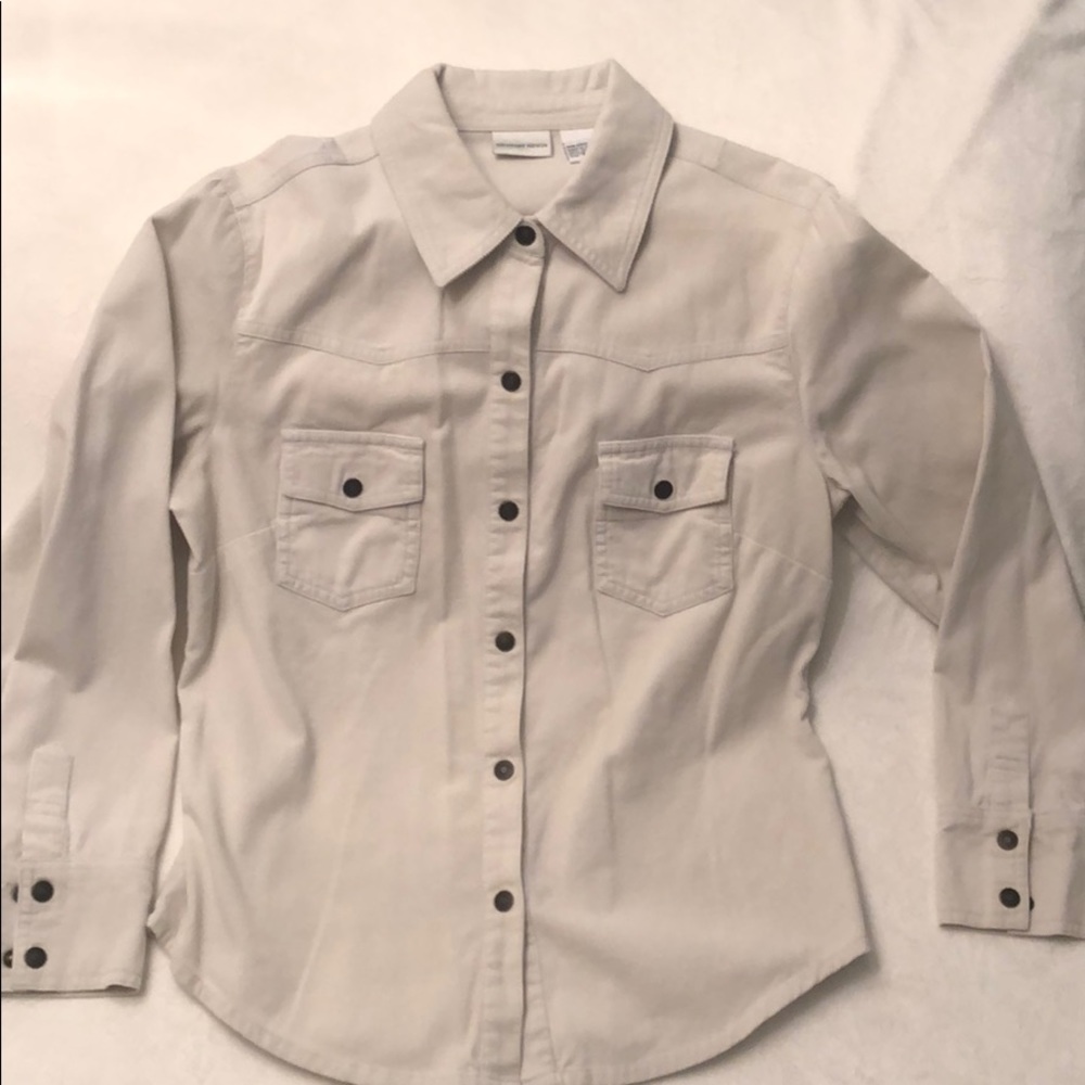 NEWPORT NEWS snap button down